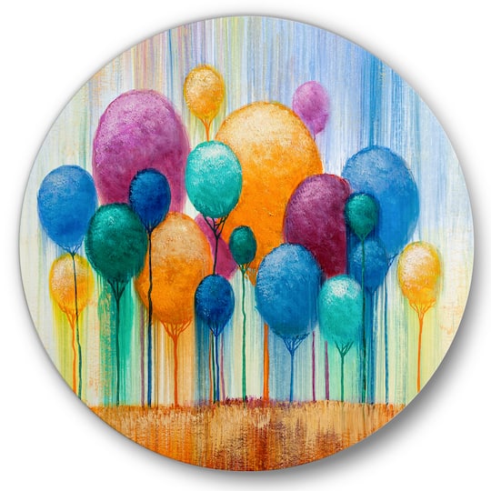 Designart - Colourful Ornamental Trees IV